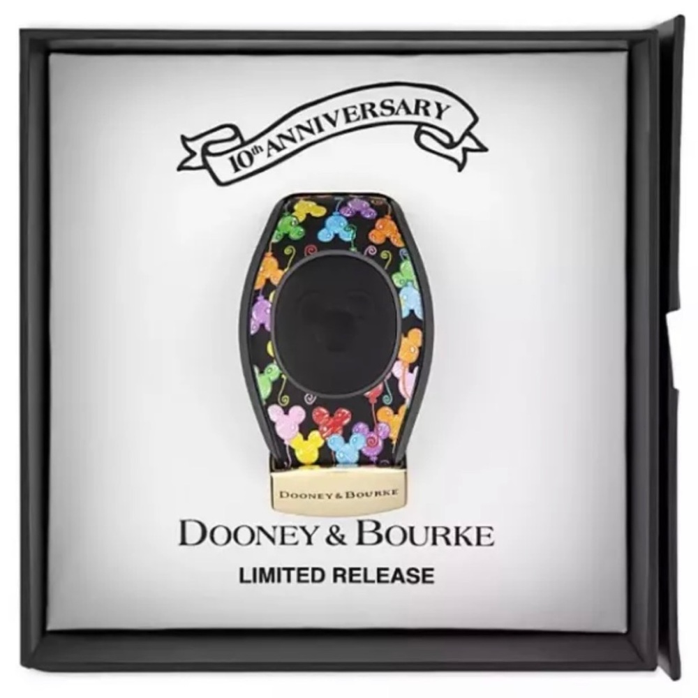 Disney Dooney & Bourke 10th Anniversary Limited Release Magic Band UNLINKED